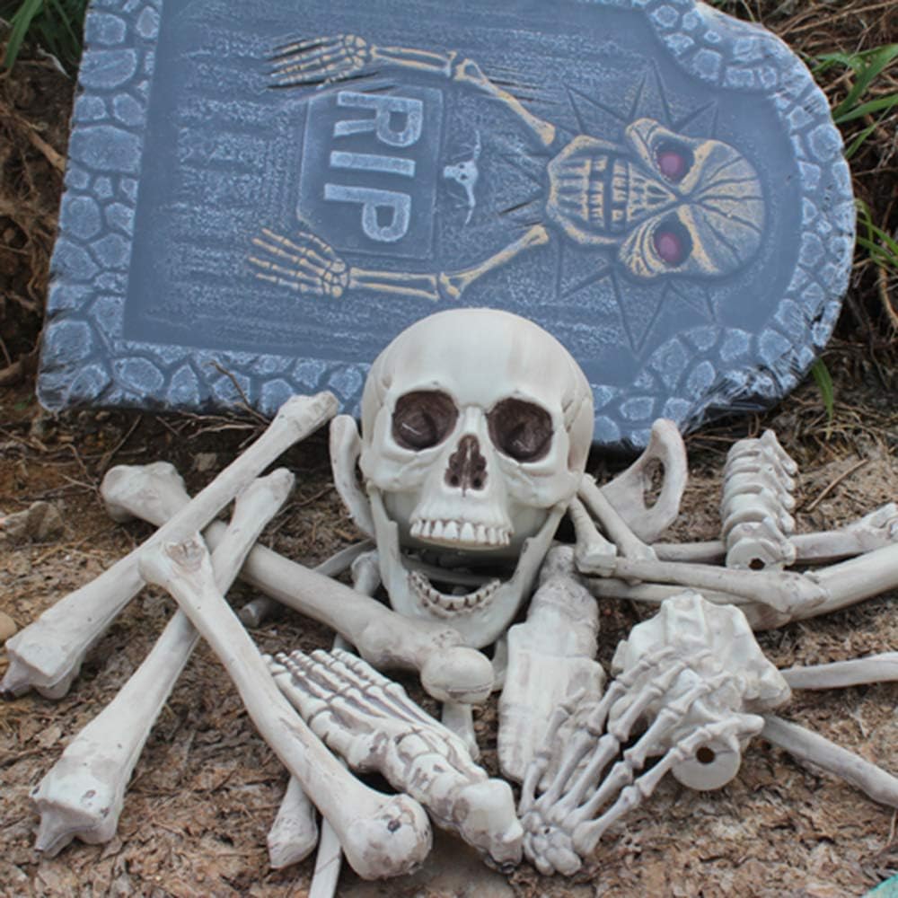 Hauntiva™ Hauntingly Elegant Skeleton Decor Set – 28 pcs