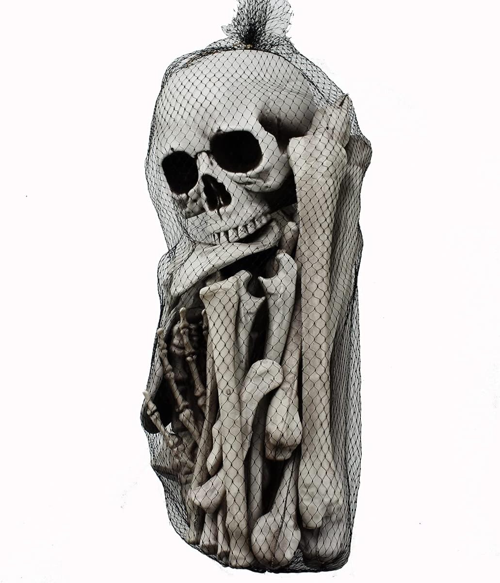 Hauntiva™ Hauntingly Elegant Skeleton Decor Set – 28 pcs