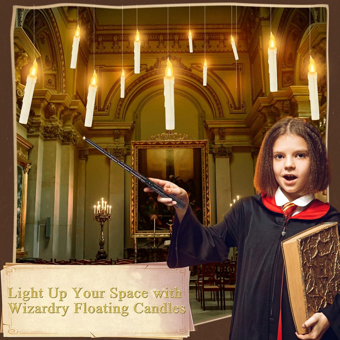 Hauntiva™ Floating Enchantment Candles – 12 pcs