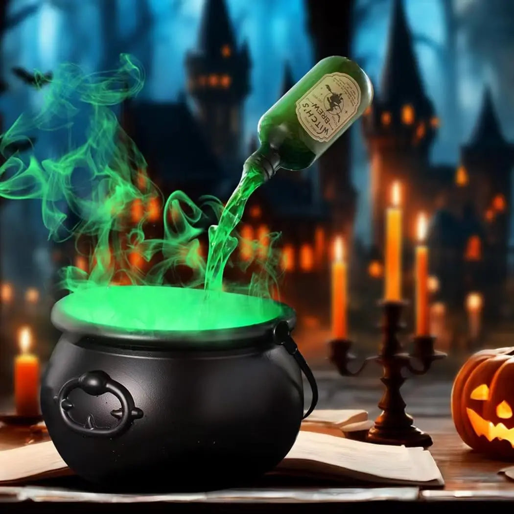 Hauntiva™ Spellbinding Floating Cauldron Centerpiece