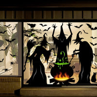 Hauntiva™ Spooky Window Clings Set