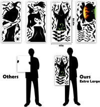 Hauntiva™ Spooky Window Clings Set