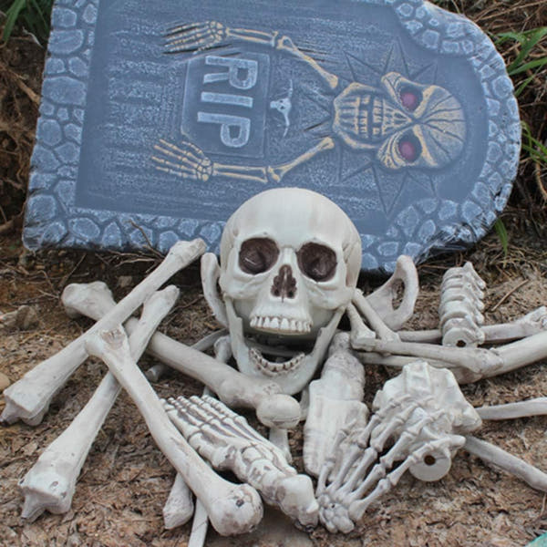 Hauntiva™ Hauntingly Elegant Skeleton Decor Set – 28 pcs