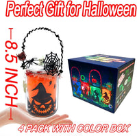 Hauntiva™ Halloween Lantern Craft Kit – 4 pack