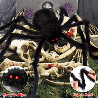 Hauntiva™ Giant Spider & Web Halloween Decor