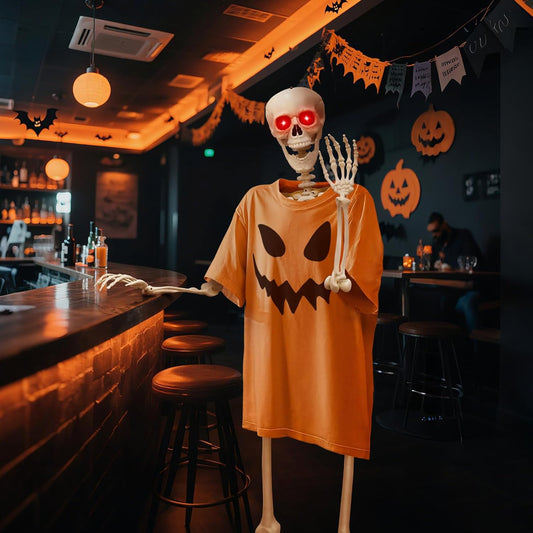 Hauntiva™ Life-Size Halloween Skeleton Decor