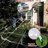 Hauntiva™ Giant Spider & Web Halloween Decor