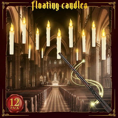 Hauntiva™ Floating Enchantment Candles – 12 pcs