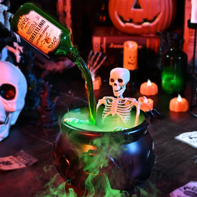 Hauntiva™ Spellbinding Floating Cauldron Centerpiece