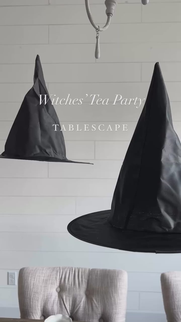 Hauntiva™ Enchanting Floating Witch Hat Set – 12 pcs video